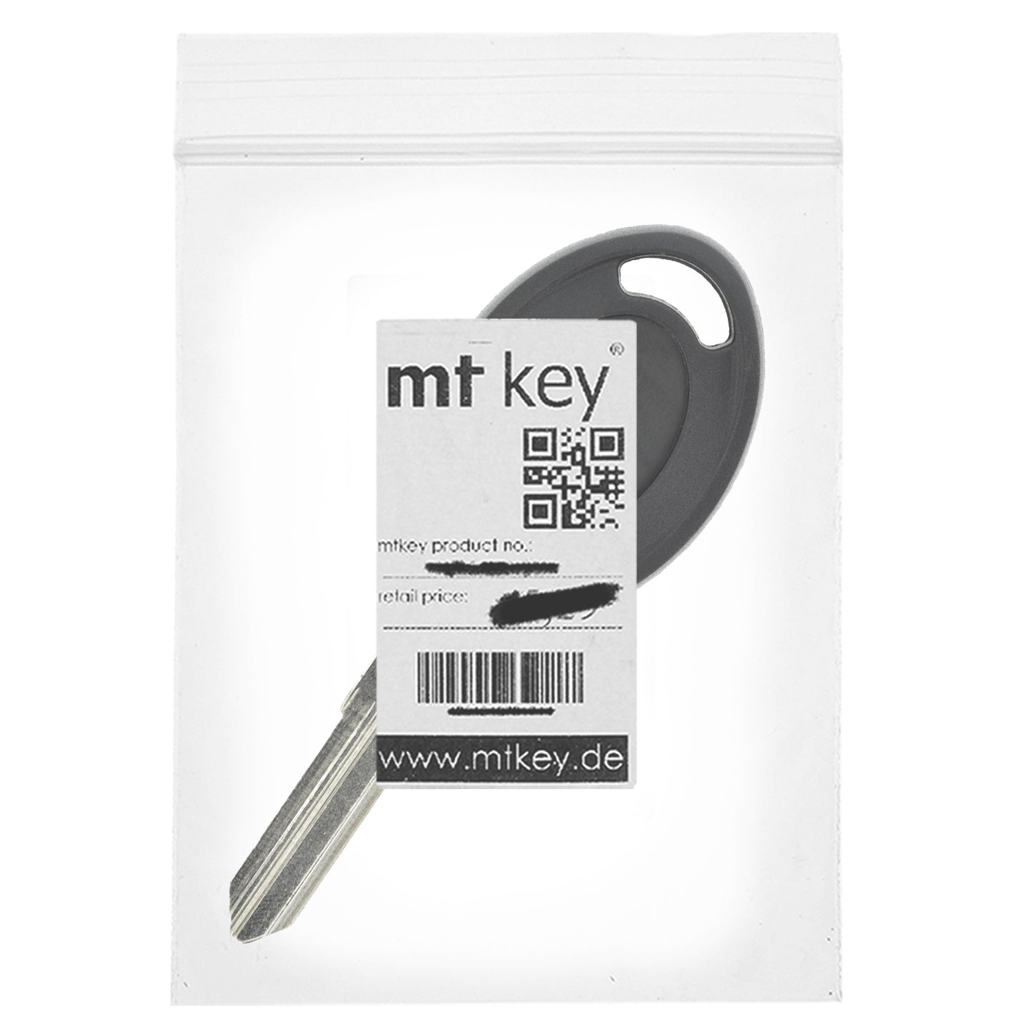 MT KEY Autoschlüssel Ersatzschlüssel Rohling TAT1 kompatibel mit TATA ARIA INDICA INDIGO MANZA