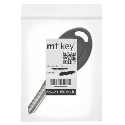 MT KEY Autoschlüssel Ersatzschlüssel Rohling TAT1 kompatibel mit TATA ARIA INDICA INDIGO MANZA
