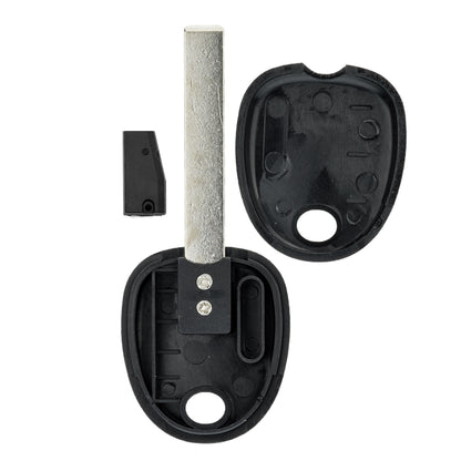 MT-KEY Auto Zünd Schlüssel Rohling HU134 + ID46 Transponder Wegfahrsperre kompatibel mit Kia Venga 09-14