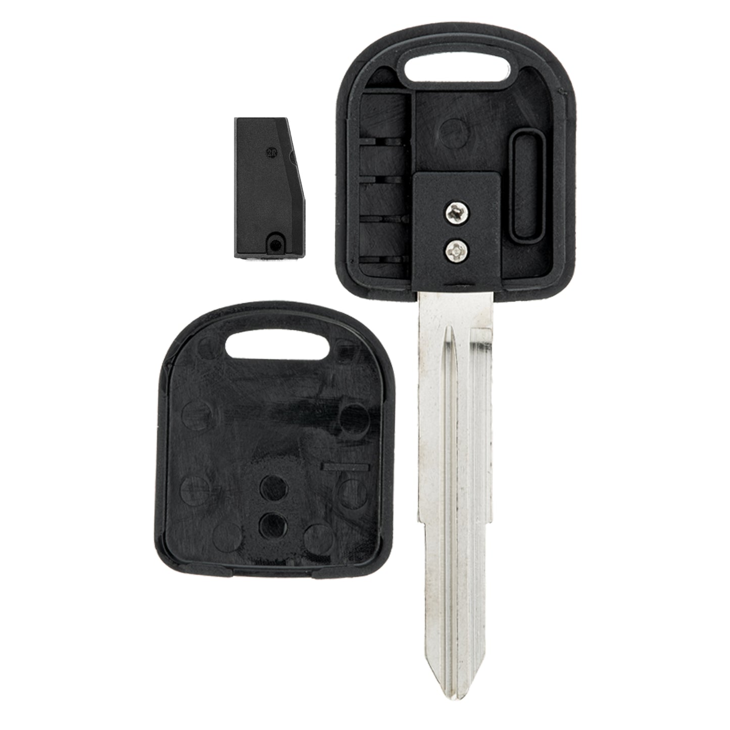 MT-KEY Auto Zünd Schlüssel Rohling SZ12 + ID4C T4 Keramik Transponder kompatibel mit Suzuki Alto 96-02 Baleno I 96-01 Grand Vitara 96-02 Swift III 96-05 Vitara 96-02 Subaru Justy 96-03