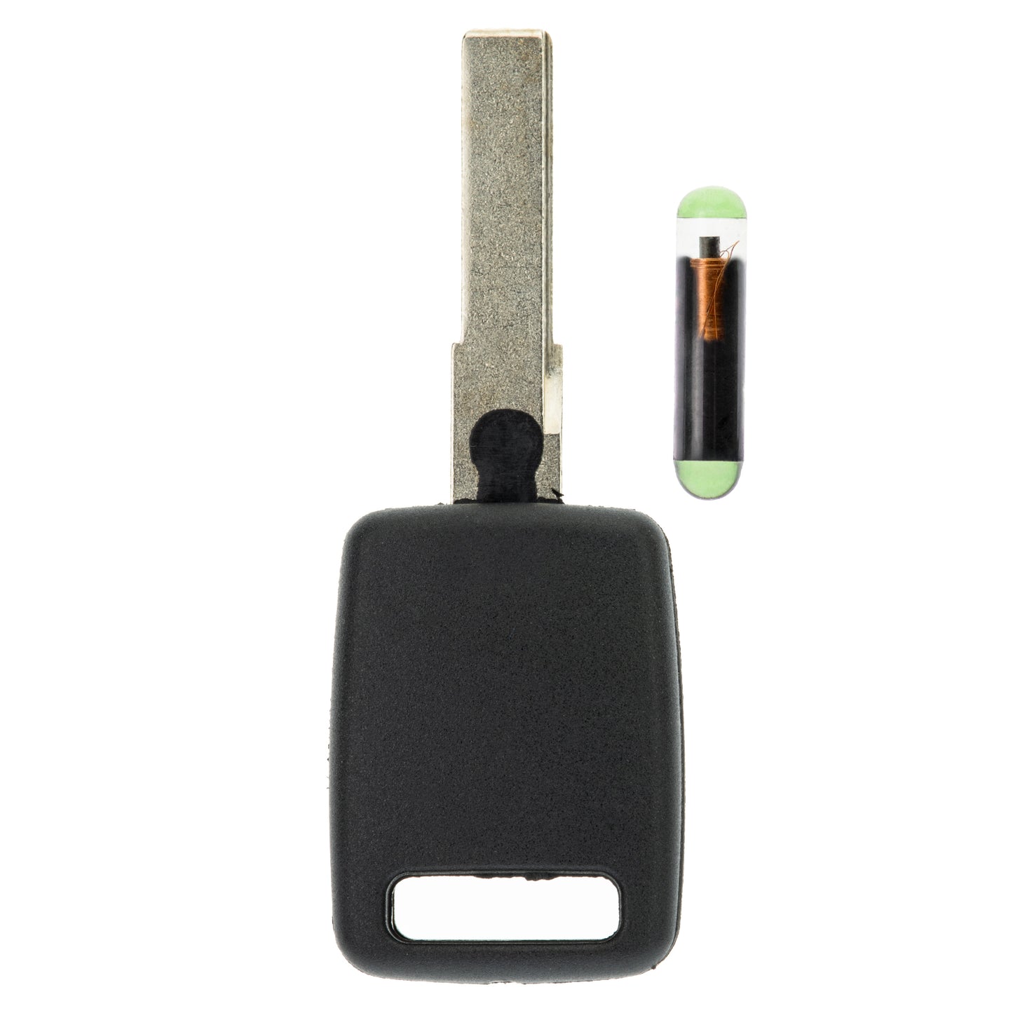MT-KEY Auto Zünd Schlüssel Rohling HU66 + ID48 Transponder kompatibel mit Audi A2 A3 S3 8L A4 S4 A6 S6 A8 S8 Cabrio Coupe TT 8N