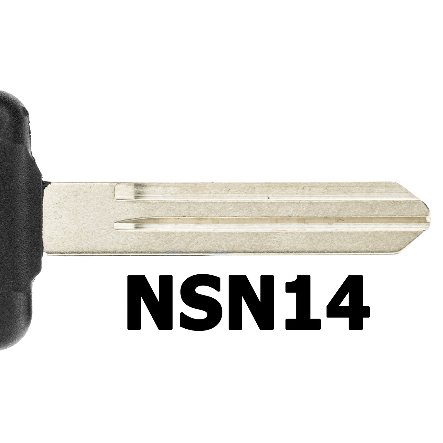 MT-KEY Auto Zünd Schlüssel Rohling NSN14 + ID4C T4 Keramik Transponder Wegfahrsperre kompatibel mit Infiniti Q45 97-00 Qx4 97-99