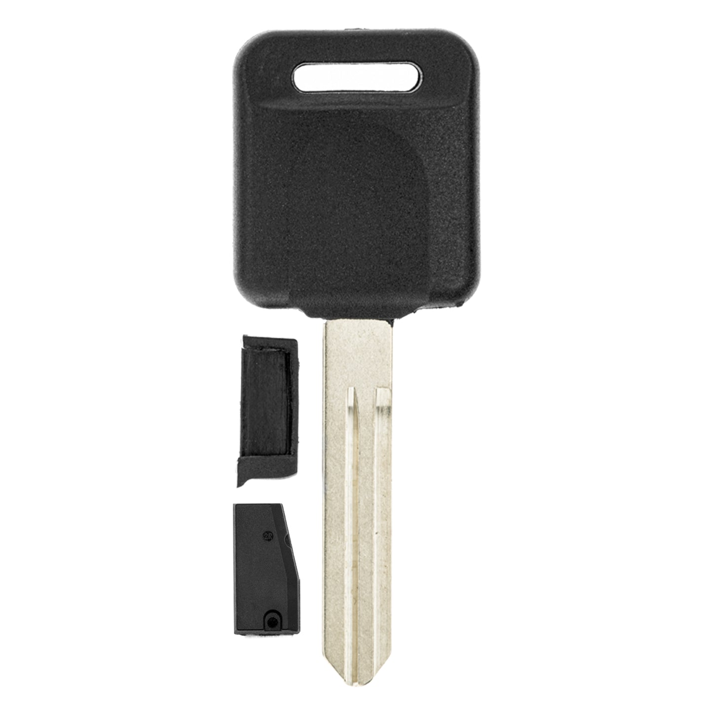 Auto Zünd Schlüssel Rohling NSN14 + ID60 80 Bit T16 Keramik Transponder kompatibel mit Nissan 350Z Z33 Almera N16 Navara D22 03-05 Pathfinder R50 99-05 Patrol Y61 03-06 Primera P11 98-00 Pulsar 98-00