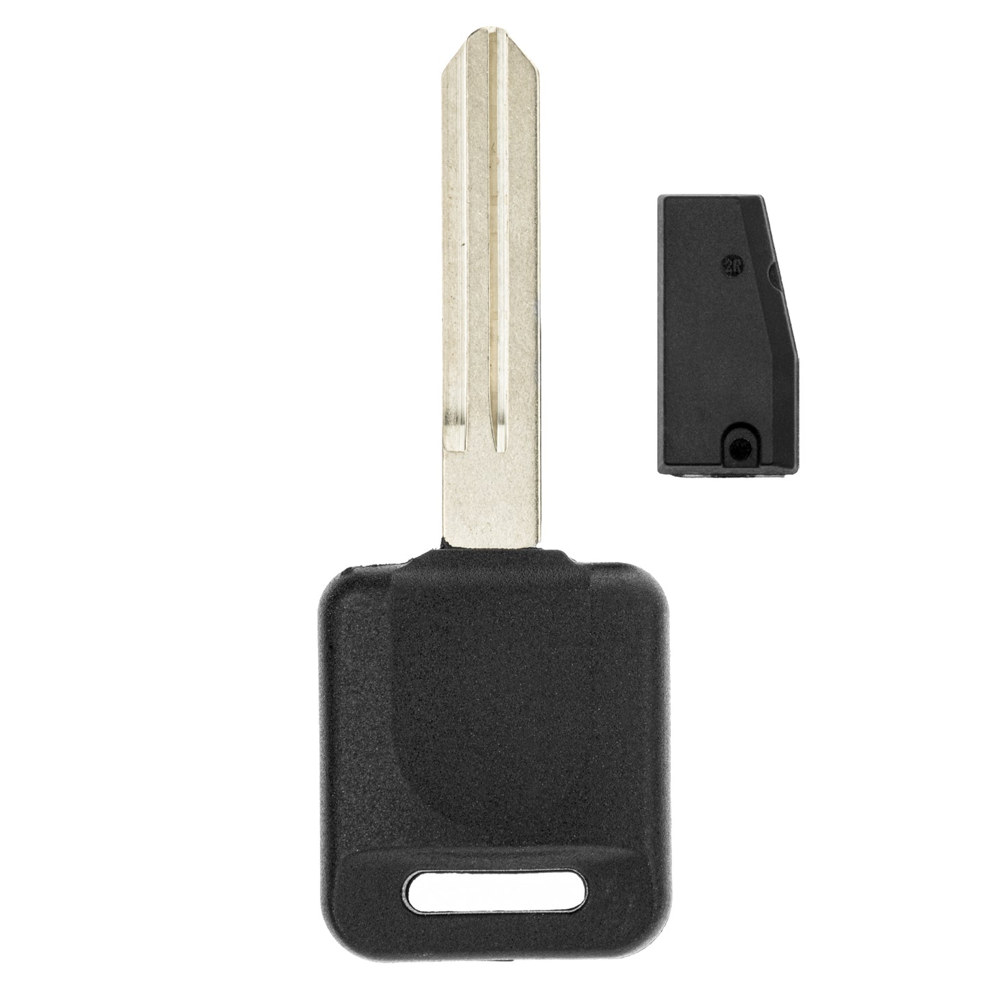 Auto Zünd Schlüssel Rohling NSN14 + ID60 80 Bit T16 Keramik Transponder kompatibel mit Nissan 350Z Z33 Almera N16 Navara D22 03-05 Pathfinder R50 99-05 Patrol Y61 03-06 Primera P11 98-00 Pulsar 98-00