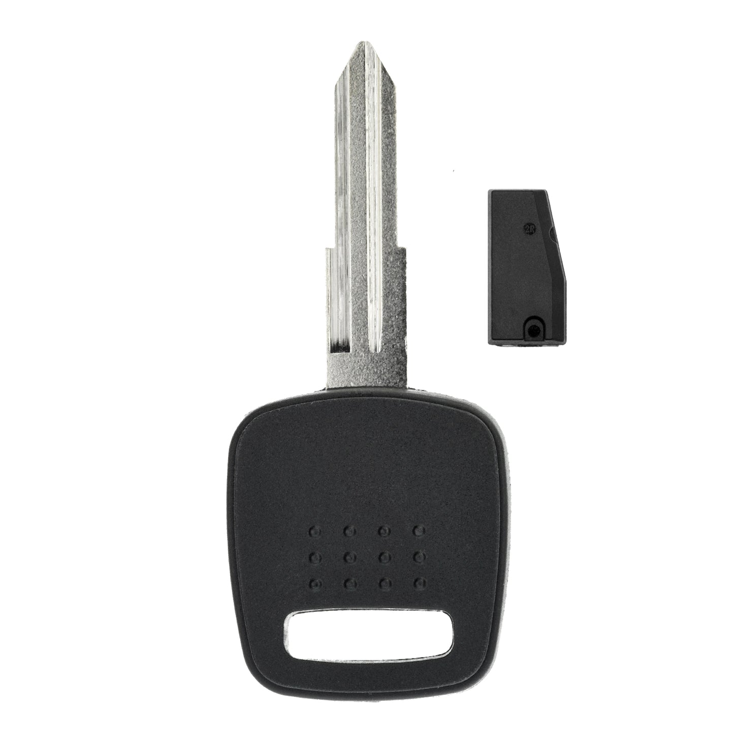 LKW Zünd Schlüssel Rohling NSN11 + ID60 80 Bit T16 Keramik Transponder kompatibel mit Nissan Cab Star F23 00-03 Maxima A33 Micra K11 00-03 Terrano II R20 02-06 Vanette Ab 00 / Cargo Autoschlüssel