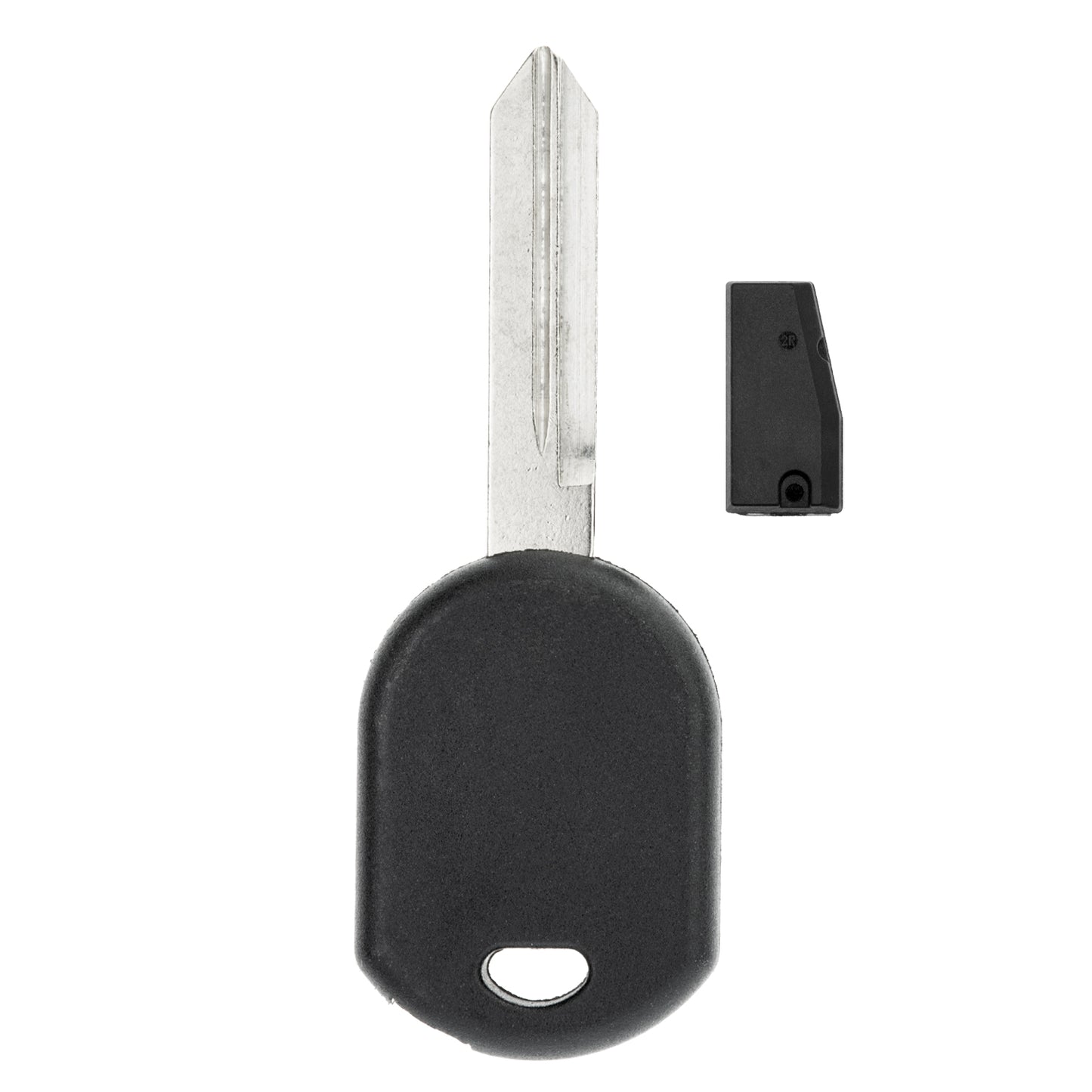 MT-KEY Auto Zünd Schlüssel Rohling FO38R + ID63 80 BIT Transponder kompatibel mit Ford Escape II 05-12 Eer IV 08-12 F-250 04-11 FIVe Hundred 05-07 Flex 08-12 Freestar 04-07 Freestyle D219 05-07