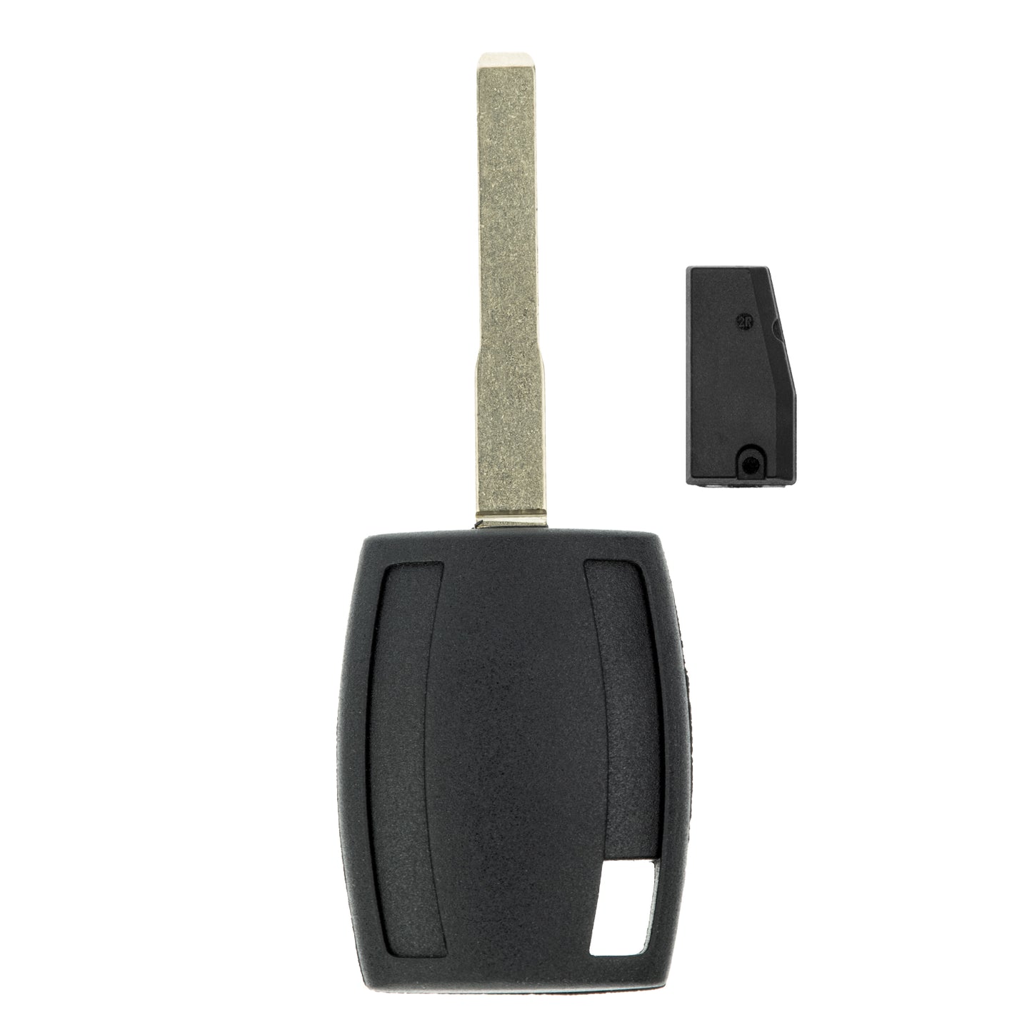 MT-KEY Auto Zünd Schlüssel Rohling HU101 + ID63 40 Bit Transponder kompatibel mit Ford C-Max I 03-10 Fiesta VII 08-12 Focus II 04-10 Galaxy II WA6 06-10 Kuga I 08-12 Mondeo IV BA7 07-10 S-Max I 06-10