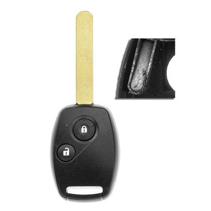MT-KEY 2 Tasten Funk Schlüssel 434MHZ kompatibel mit Honda Accord 03-11 Civic 03-05 CRV 05-07 FRV HRV 98-06 JAZZ 02-06 S2000 Stream Autoschlüssel