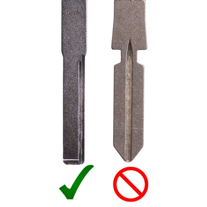 Klapp Schlüssel Gehäuse Funkschlüssel Fernbedienung Autoschlüssel 3 Tasten HU44 + Batterie kompatibel mit Mercedes Benz