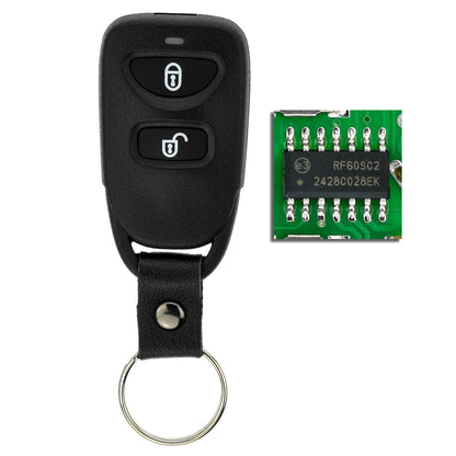MT-KEY Funk Fernbedienung Sender 434MHZ kompatibel mit Hyundai Tucson I JM Santa Fe II CM i10 I PA Kia Sportage II JE 04-10 433MHZ Funkschlüssel