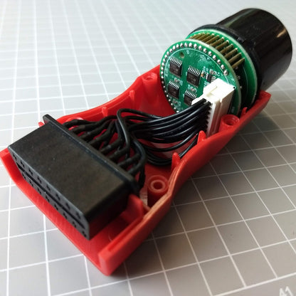 iCarsoft 38-Pin auf 16-Pin OBD Adapter passend für ältere Mercedes Benz Modelle wie 201 202