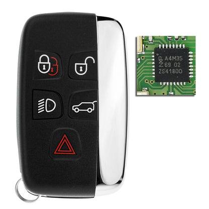 MT-KEY Lonsdor Funk Schlüssel Fernbedienung 434MHZ kompatibel mit Land Rover Range IV Sport Evogue Discovery IV Jaguar F-Type XJ XF F-Pace XE Smartkey