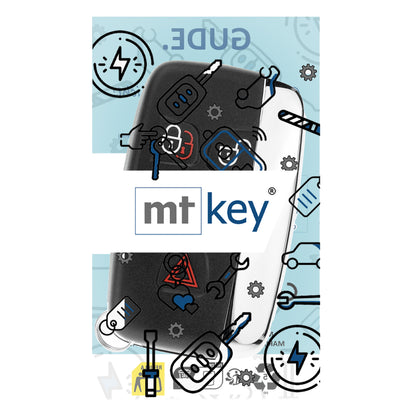 MT-KEY Lonsdor Funk Schlüssel Fernbedienung 434MHZ kompatibel mit Land Rover Range IV Sport Evogue Discovery IV Jaguar F-Type XJ XF F-Pace XE Smartkey