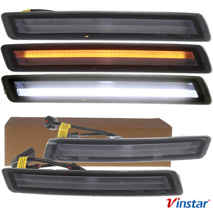 2x Vinstar LED Blinker + Tagfahrlicht mit Zulassung kompatibel mit VW Beetle 2005-2010