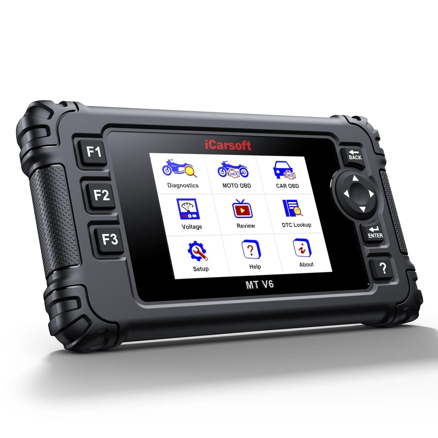 OBD2 Diagnosegerät Scanner iCarsoft MT V6 für BMW Motorräder inkl. Adapter & kostenlose Updates