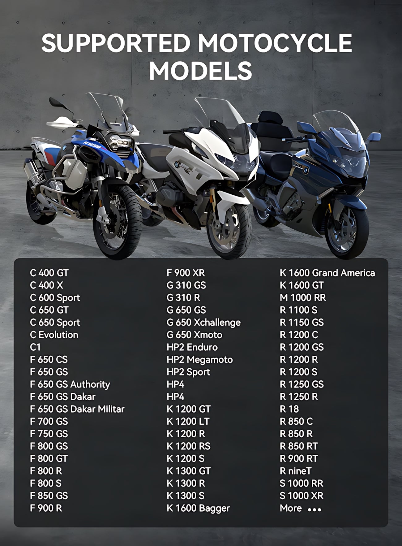 OBD2 Diagnosegerät Scanner iCarsoft MT V6 für BMW Motorräder inkl. Adapter & kostenlose Updates