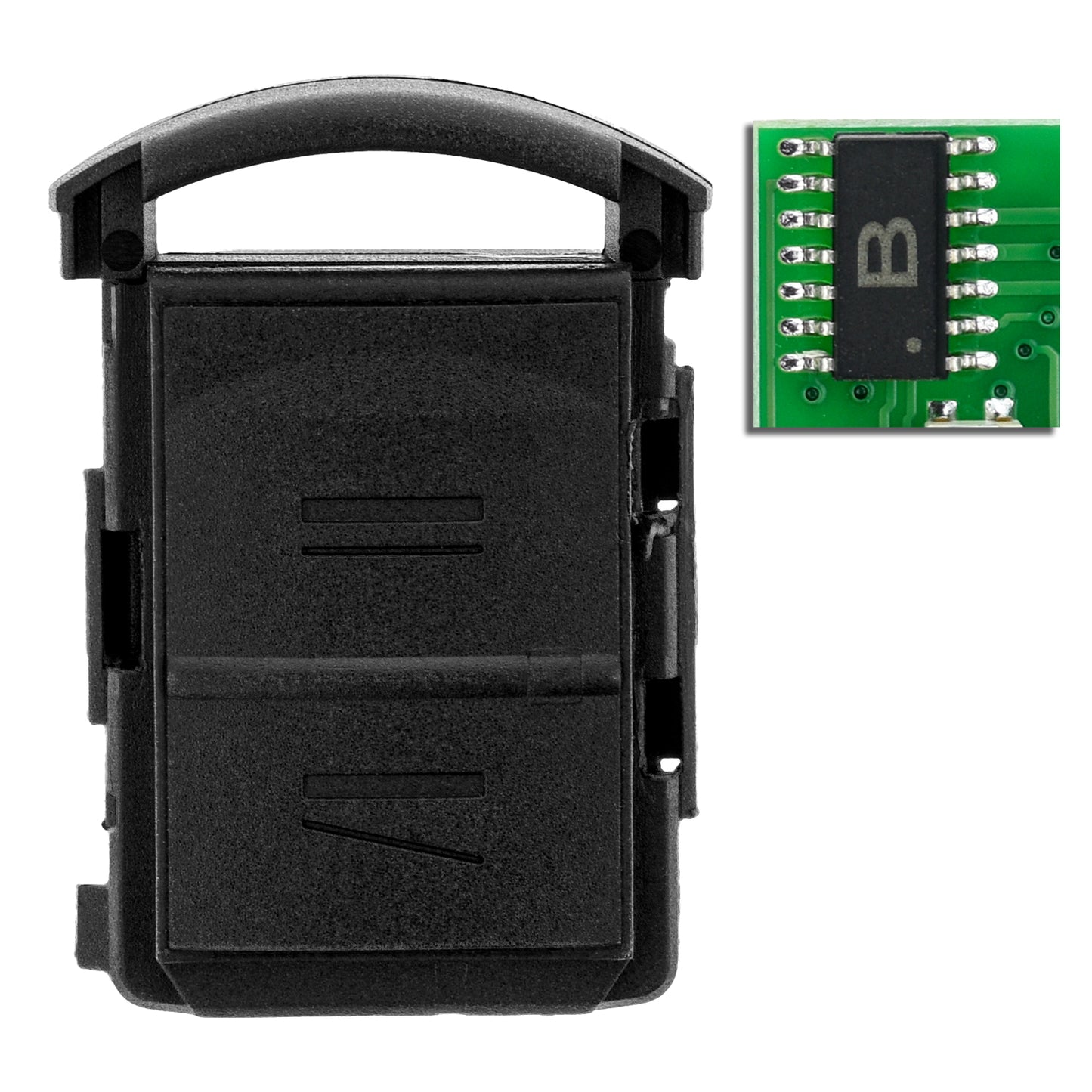 MT-KEY Funk Fernbedienung 434MHZ für Autoschlüssel kompatibel mit Corsa C Combo C Tigra B TwinTop Meriva A 433,92MHZ Funkschlüssel Sender