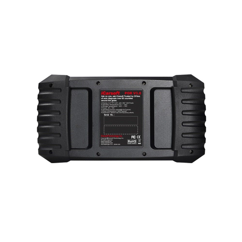 DIAGNOSEGERÄT iCARSOFT POR V3.0 OBD-2 Scanner für Porsche inkl. deutsche Updates