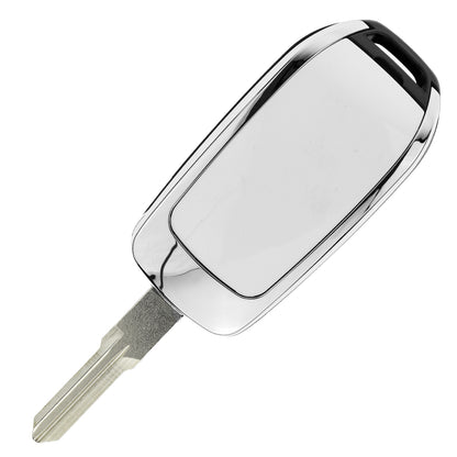 MT-KEY 3 Tasten Klapp Funk Schlüssel 434MHZ kompatibel mit Renault Megane 4 Captur I Kadjar Trafic Twingo 3 Dacia Dokker Duster Logan 2 Sandero 433MHZ