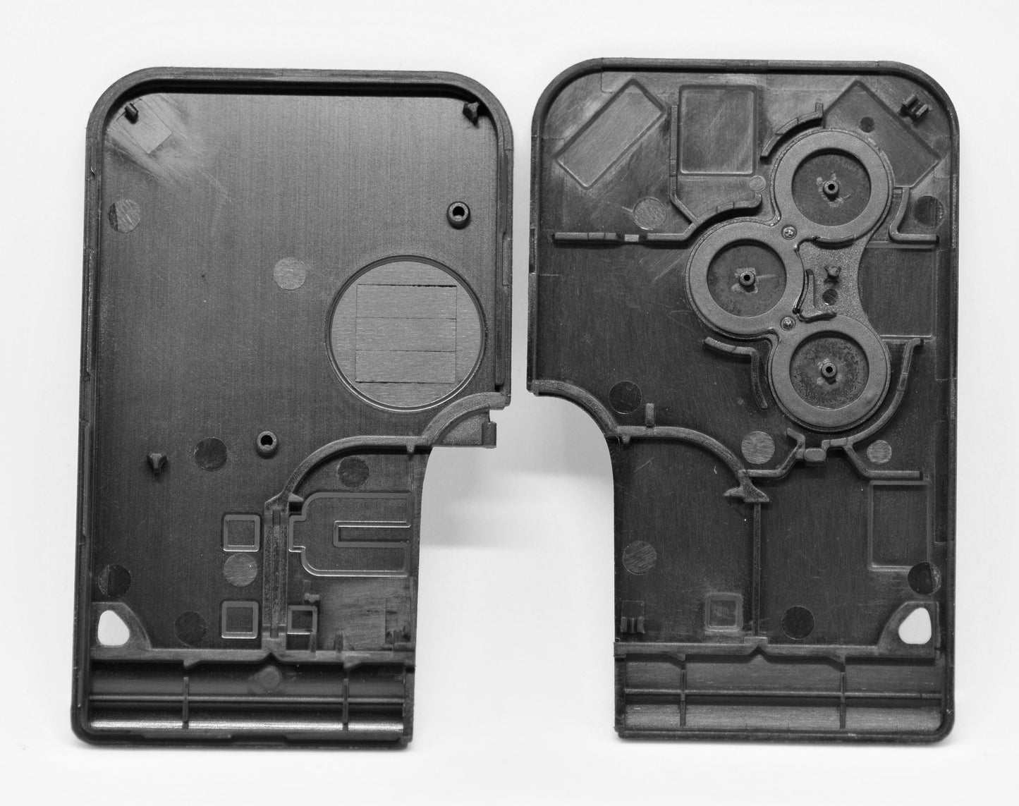 Repair Reparatur Satz Gehäuse Key Card Smartcard Fernbedienung Autoschlüssel Gehäuse 3X Mikrotaster 1x CR1620 Batterie kompatibel mit Renault