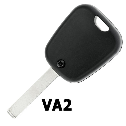 MT-KEY Funk Schlüssel VA2 VA6 434MHZ PCF7961 ASK kompatibel mit Peugeot Partner II 2008-2017 433MHZ Funk Fernbedienung