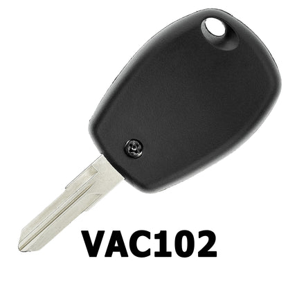 MT-KEY Funk Schlüssel VA6 434MHZ kompatibel mit Renault Twingo I II Trafic Master II Kangoo I Clio III Dacia Logan Sandero Duster I Nissan NV 200 400