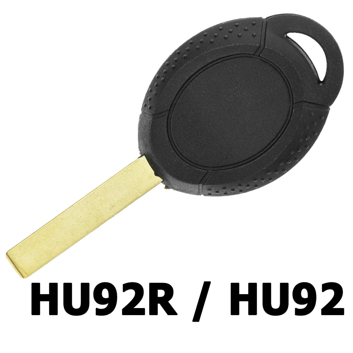 MT-KEY Funk Schlüssel ID46 HU92R Autoschlüssel kompatibel mit MINI One D Cooper S R50 R52 R53 433MHZ Fernbedienung