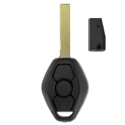 MT-KEY Funk Schlüssel HU92R 434MHZ Fernbedienung ID48 kompatibel mit BMW 3er E46 Z3 E46/7  5er E39 7er E38 X3 E83 X5 E53 Z4 E85 E86 Z8 Autoschlüssel