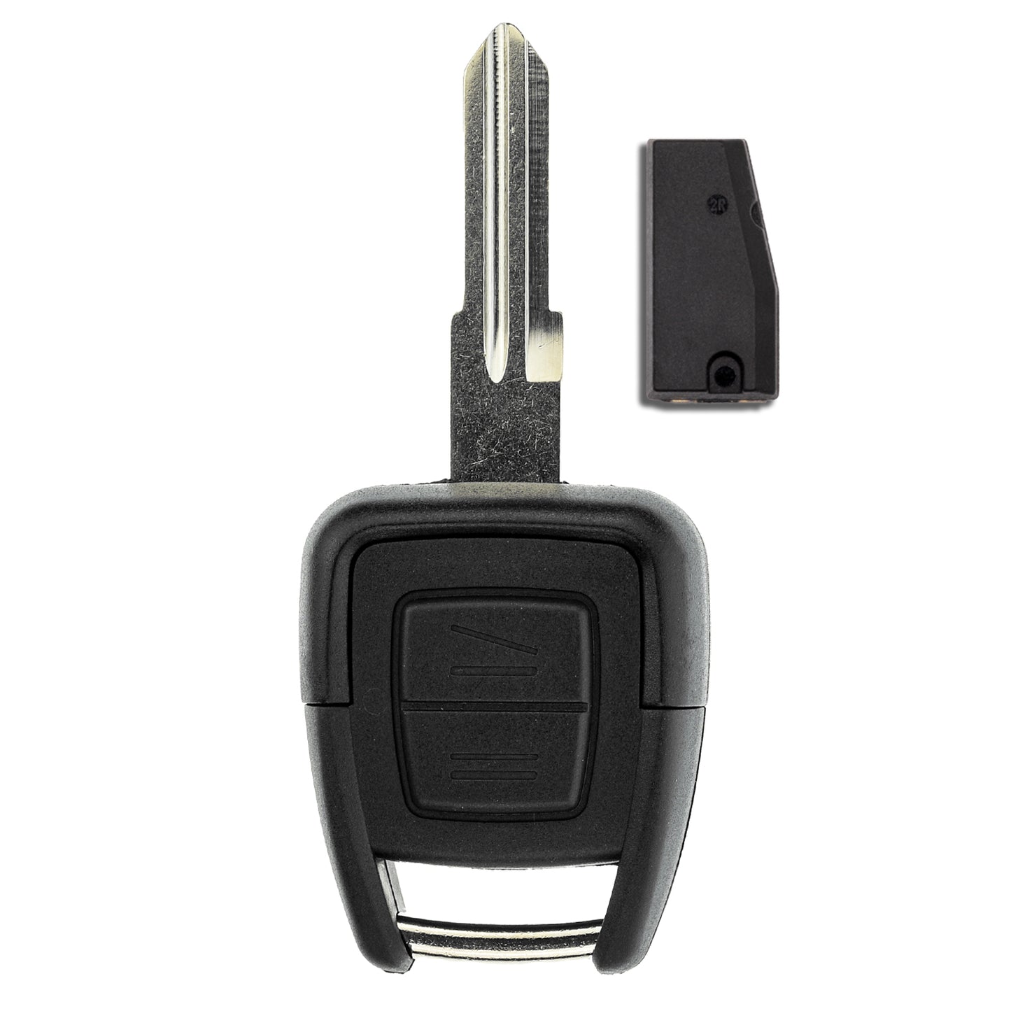 MT-KEY Funk Schlüssel YM28 ID40 434MHZ Autoschlüssel kompatibel mit Opel Astra G 98-00 Omega B 98-03 433MHZ Fernbedienung