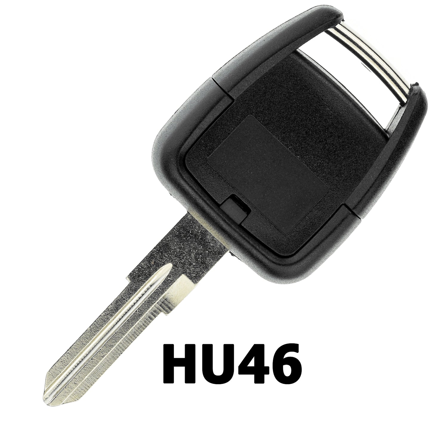 MT-KEY Funk Schlüssel ID40 HU46 434MHZ Autoschlüssel kompatibel mit Opel Vectra C 2002-2004 433MHZ Fernbedienung