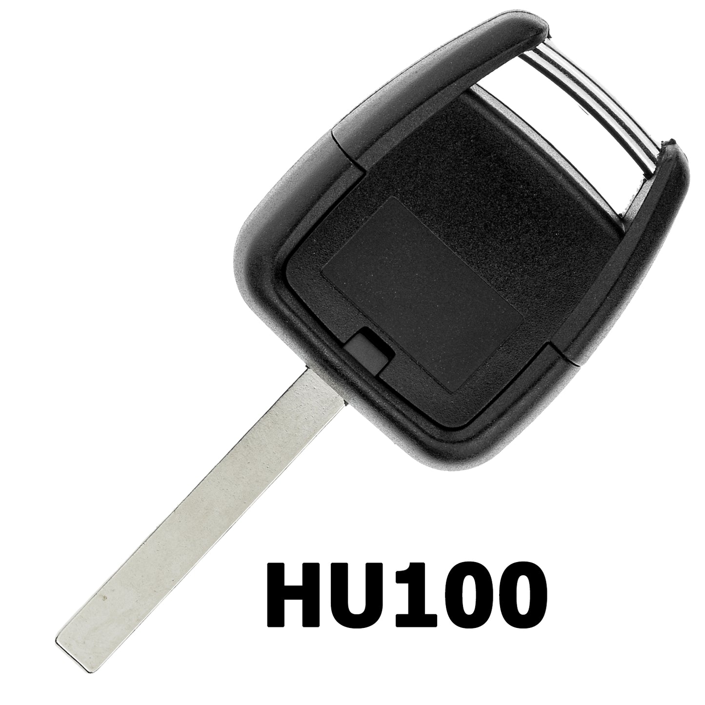 MT-KEY Funk Schlüssel HU100 ID46 434MHZ Autoschlüssel kompatibel mit Opel Signum 03-08 Vectra C 04-08 433MHZ Fernbedienung