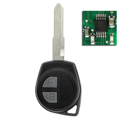 MT-KEY 2 Tasten Funk Schlüssel 434MHZ kompatibel mit Fiat Sedici YB Opel Agila Suzuki SX4 Grand Vitara JT Splash Swift 3 433MHZ Autoschlüssel