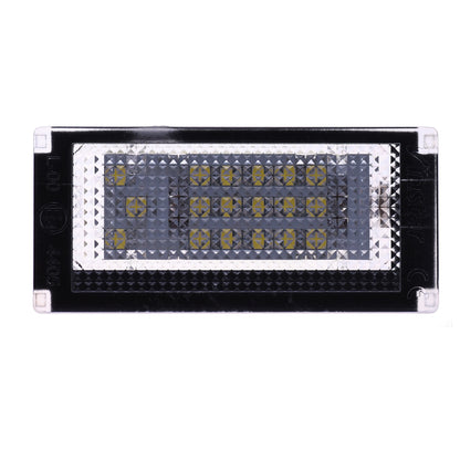 Vinstar LED Kennzeichenbeleuchtung E-geprüft CAN-Bus 18 LEDs je Modul 6000 Kelvin kompatibel mit Mini