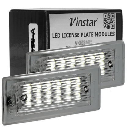 Vinstar LED Kennzeichenbeleuchtung kompatibel mit BMW E53 X5 1999-2006 / E83 X3 2003-2010