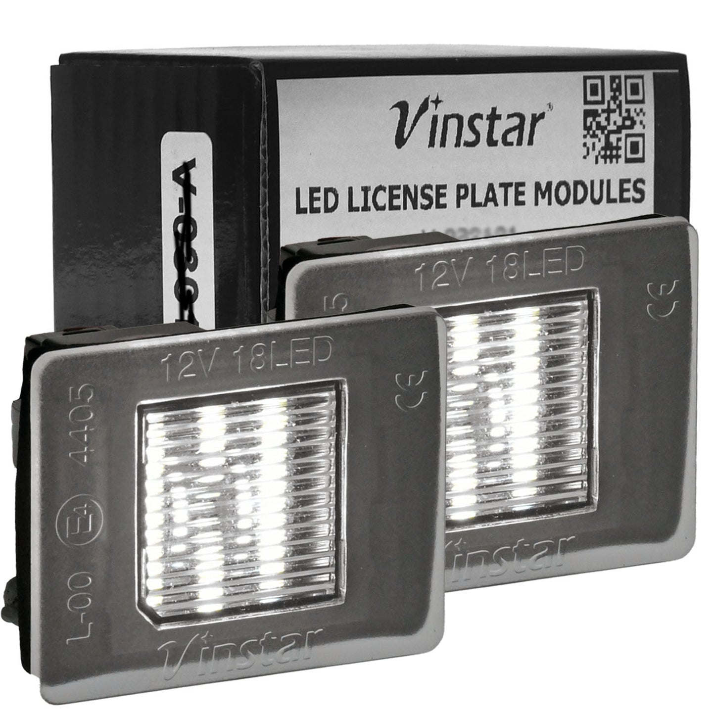 Vinstar LED Kennzeichenbeleuchtung kompatibel mit Mercedes-Benz W176 X166 W156 R172 W166 W477