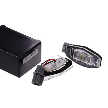 Vinstar LED Kennzeichenbeleuchtung kompatibel mit Honda Civic 01-11 Accord Legend FR-V HR-V