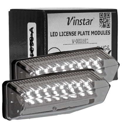 Vinstar LED Kennzeichenbeleuchtung kompatibel mit TOYOTA Prius 2009- Matrix 2008- LEXUS CT200H