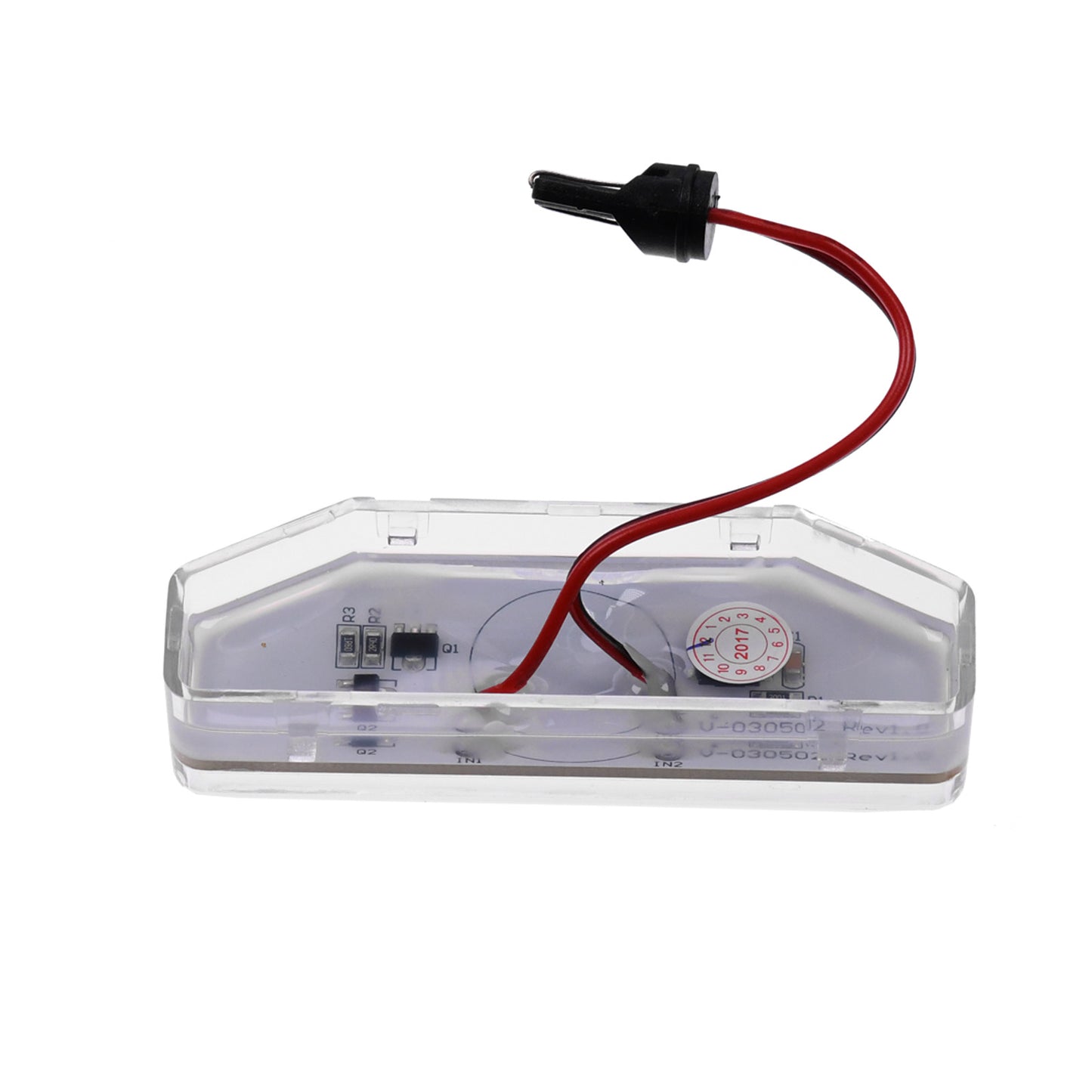 Vinstar LED Kennzeichenbeleuchtung E-geprüft CAN-Bus 18 LEDs je Modul 6000 Kelvin kompatibel mit MAZ 6 II (GH) 2008-2012