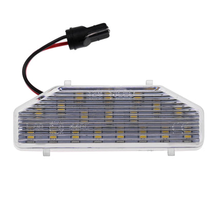 Vinstar LED Kennzeichenbeleuchtung E-geprüft CAN-Bus 18 LEDs je Modul 6000 Kelvin kompatibel mit MAZ 6 II (GH) 2008-2012