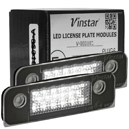 Vinstar LED Kennzeichenbeleuchtung kompatibel mit FORD FUSION JU MONDEO II BAP FIESTA V