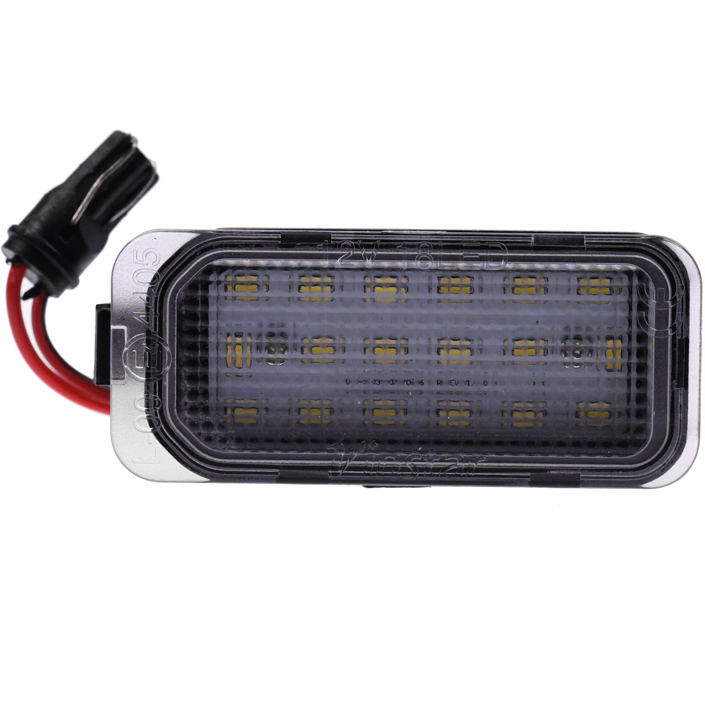 Vinstar LED Kennzeichenbeleuchtung kompatibel mit FORD FOCUS DA3 DYB FIESTA JA8 KUGA S-MAX