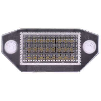 Vinstar LED Kennzeichenbeleuchtung E-geprüft CAN-Bus 18 LEDs je Modul 6000 Kelvin kompatibel mit Ford Mondeo III (MK3) 2000-2007