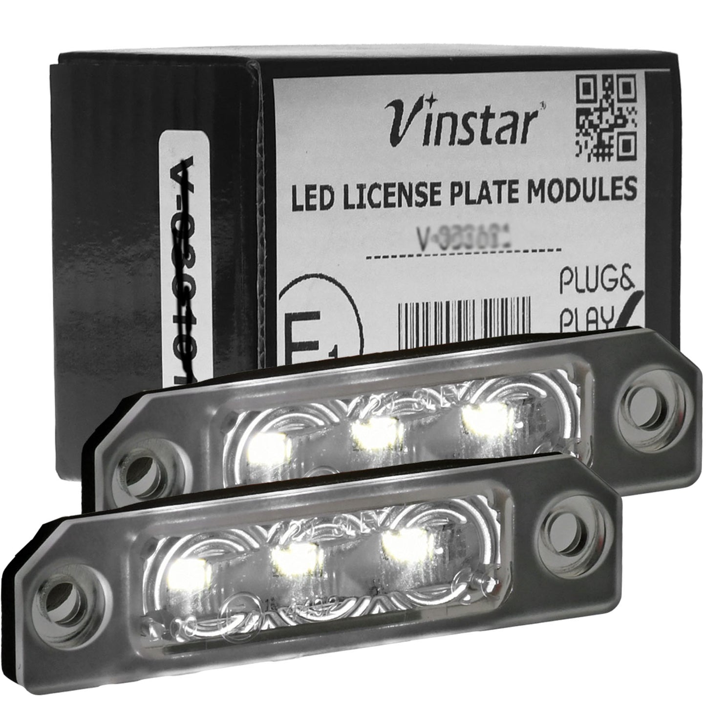 Vinstar LED Kennzeichenbeleuchtung kompatibel mit FORD MUSTANG 10-14 FUSION 06-12 FOCUS 08-12