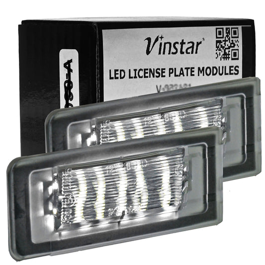 Vinstar LED Kennzeichenbeleuchtung kompatibel mit AUDI TT Roadster Coupe 8N 1999-2006