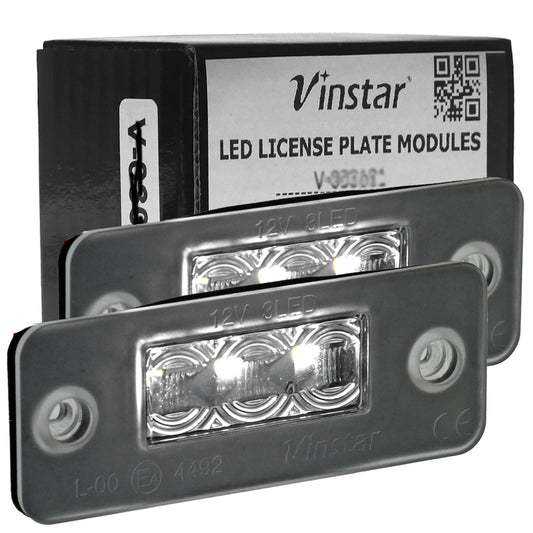 Vinstar LED Kennzeichenbeleuchtung kompatibel mit AUDI A8 S8 4E D3 2002-2010