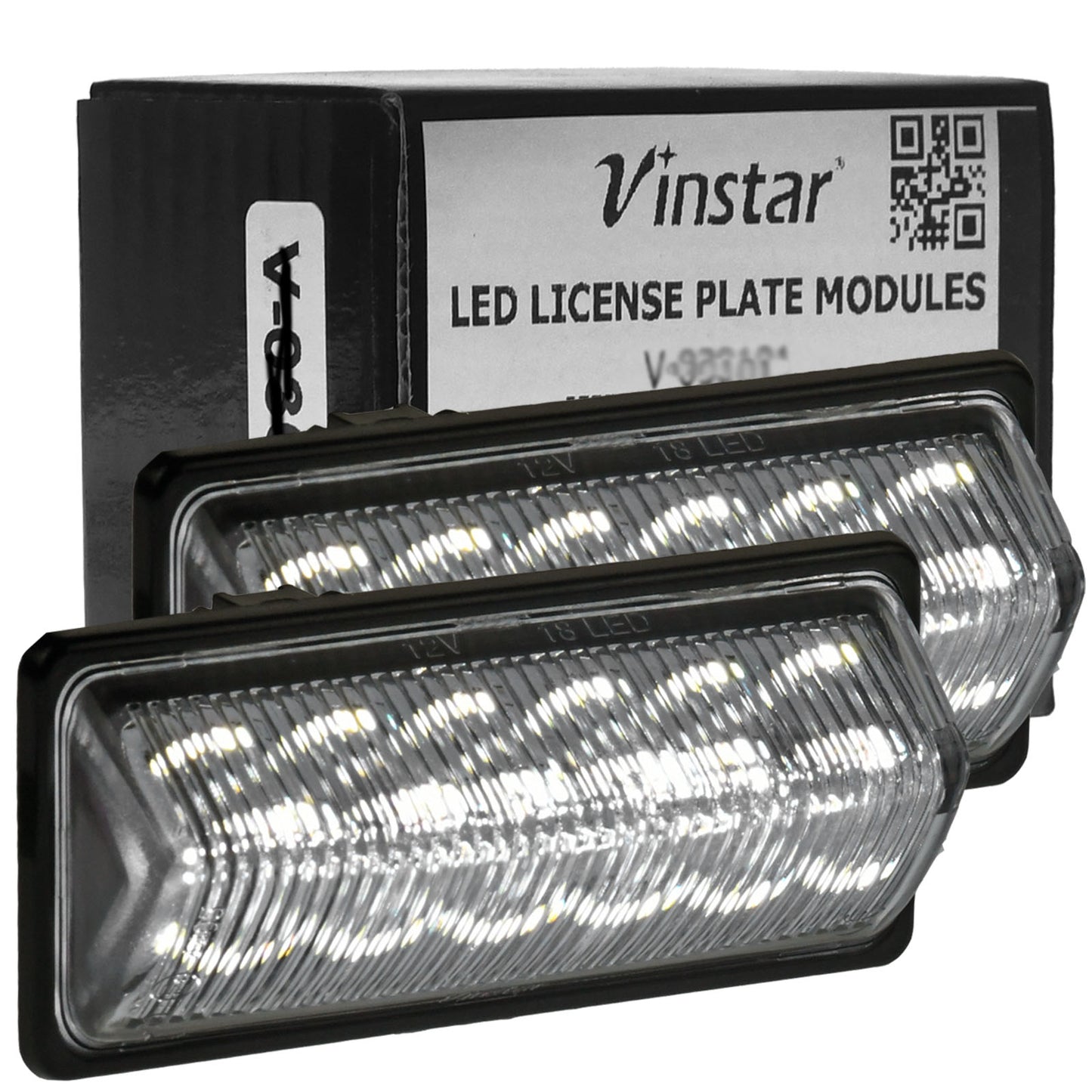 Vinstar LED Kennzeichenbeleuchtung kompatibel mit Nissan Altima Pathfinder Quest NV350 Rogue