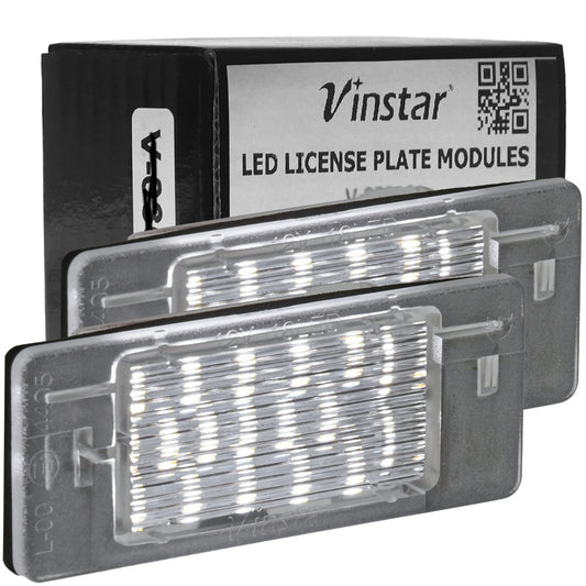 Vinstar LED Kennzeichenbeleuchtung kompatibel mit OPEL Vectra C Caravan 2002-2008