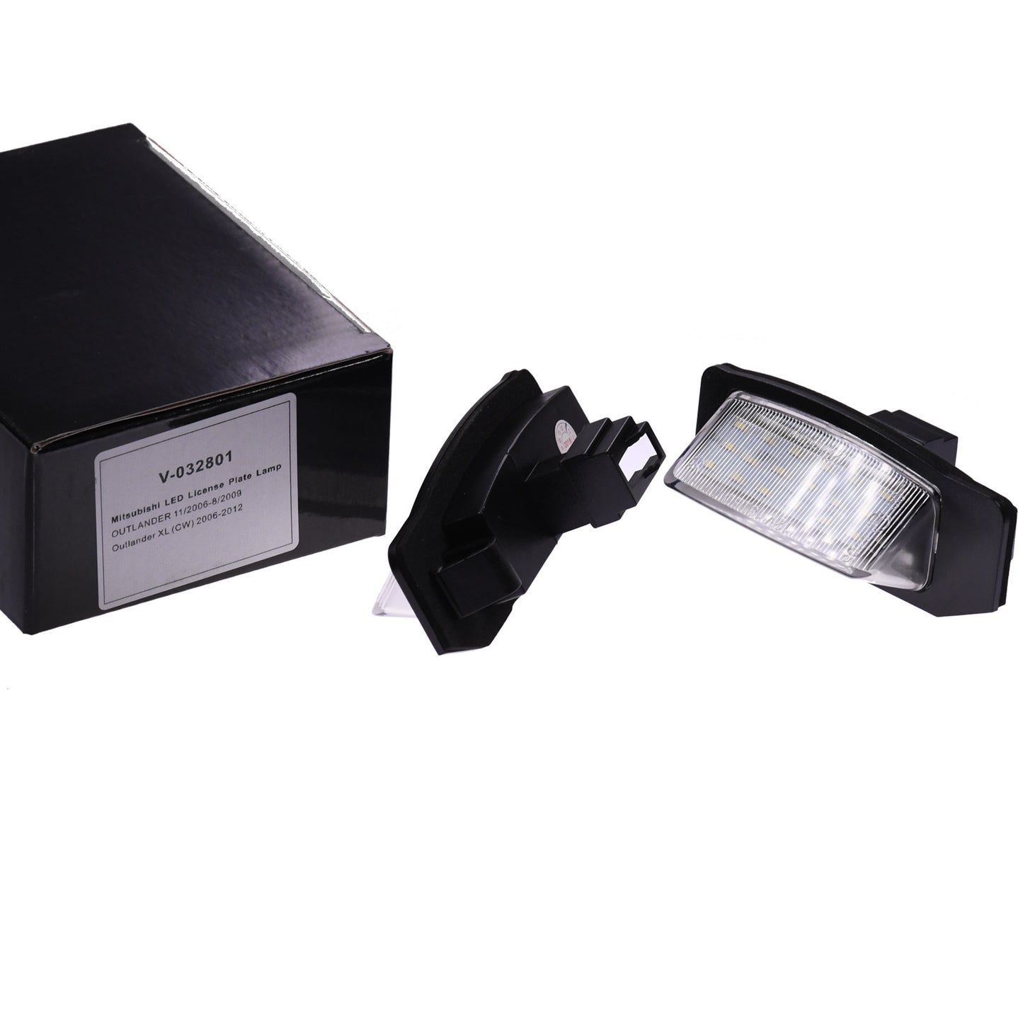 Vinstar LED Kennzeichenbeleuchtung kompatibel mit MITSUBISHI Lancer Sportback ab 2008