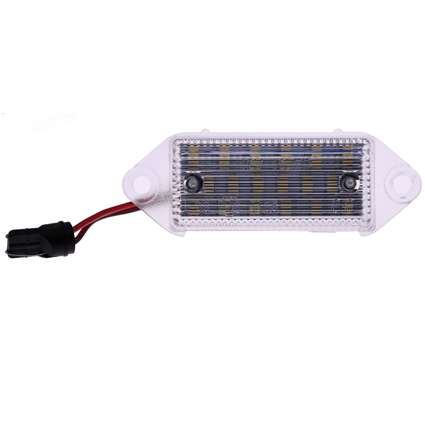 Vinstar LED Kennzeichenbeleuchtung E-geprüft CAN-Bus 18 LEDs je Modul 6000 Kelvin kompatibel mit Mitsubishi Lancer 2003-2017