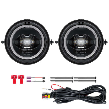 Vinstar LED NEBELSCHEINWERFER TAGFAHRLICHT POSITIONSLICHT kompatibel mit Mini R55 R56 R57 R58 R59 R60